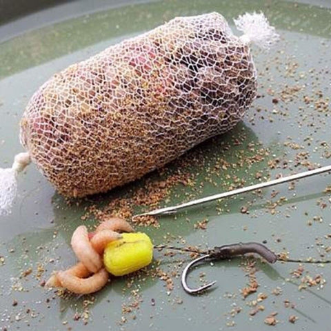 Fishing fishing tools fish supplies PVA water soluble nets hit the paper card loading carp fishing  nest accurate n