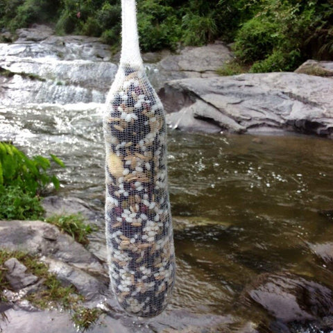 Fishing fishing tools fish supplies PVA water soluble nets hit the paper card loading carp fishing  nest accurate n