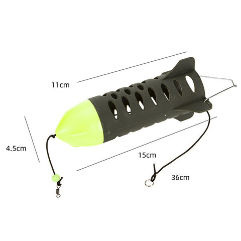 High Quality Carp Fishing Feeder Fishing Feeders Practical Portable Outdoor Large Spod Rockets Carp Fish Tackle Tool Feeder w1