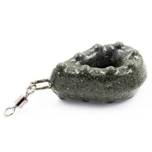 40/50/60g Drop Shape Weights Lead Sinkers Carp Fishing Sinker Tackle With Snap Connector Fishing Tools Accessories