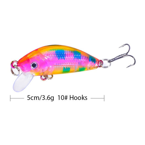 Peche 6.5cm 4.5g Fishing Lure Minnow Lure 3D Eyes Plastic Hard Bait Pesca Isca Artificial Jig Wobblers Crankbait Fishing 1pcs