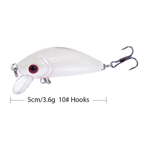 Peche 6.5cm 4.5g Fishing Lure Minnow Lure 3D Eyes Plastic Hard Bait Pesca Isca Artificial Jig Wobblers Crankbait Fishing 1pcs