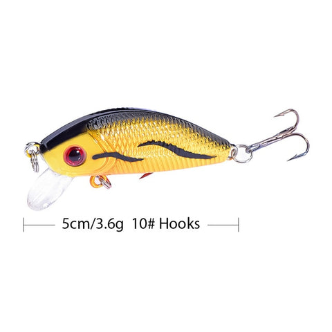 Peche 6.5cm 4.5g Fishing Lure Minnow Lure 3D Eyes Plastic Hard Bait Pesca Isca Artificial Jig Wobblers Crankbait Fishing 1pcs