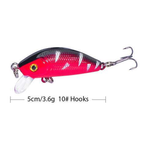 Peche 6.5cm 4.5g Fishing Lure Minnow Lure 3D Eyes Plastic Hard Bait Pesca Isca Artificial Jig Wobblers Crankbait Fishing 1pcs