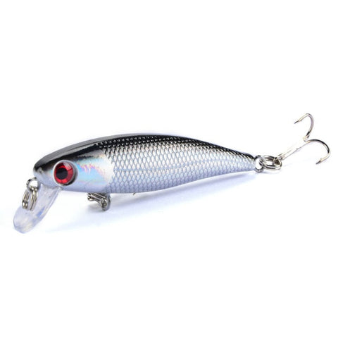 Peche 6.5cm 4.5g Fishing Lure Minnow Lure 3D Eyes Plastic Hard Bait Pesca Isca Artificial Jig Wobblers Crankbait Fishing 1pcs