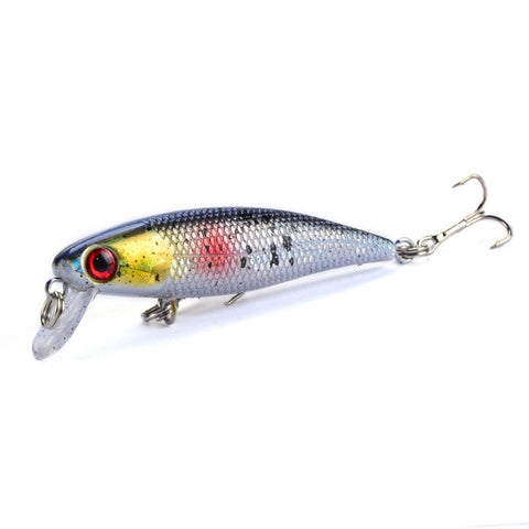Peche 6.5cm 4.5g Fishing Lure Minnow Lure 3D Eyes Plastic Hard Bait Pesca Isca Artificial Jig Wobblers Crankbait Fishing 1pcs