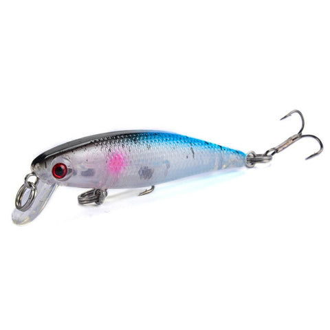 Peche 6.5cm 4.5g Fishing Lure Minnow Lure 3D Eyes Plastic Hard Bait Pesca Isca Artificial Jig Wobblers Crankbait Fishing 1pcs