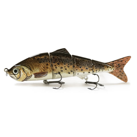 1PC Hotsale 12cm Fishing Lure Multi Jointed Hard Bait 16.5g Lifelike joint bait Wobblers Sinking Swimbait Fishing Lure Crankbait