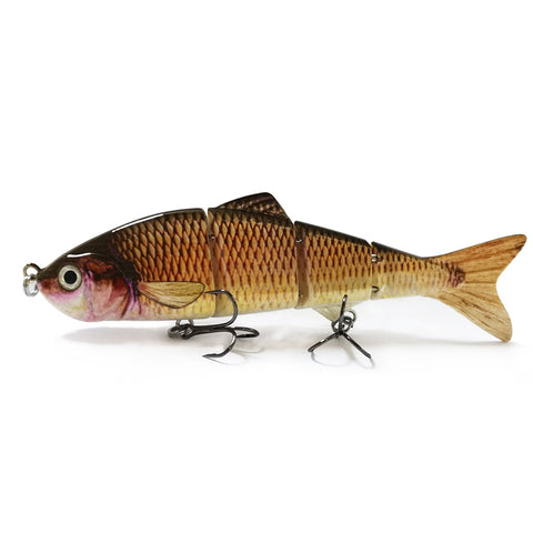 1PC Hotsale 12cm Fishing Lure Multi Jointed Hard Bait 16.5g Lifelike joint bait Wobblers Sinking Swimbait Fishing Lure Crankbait