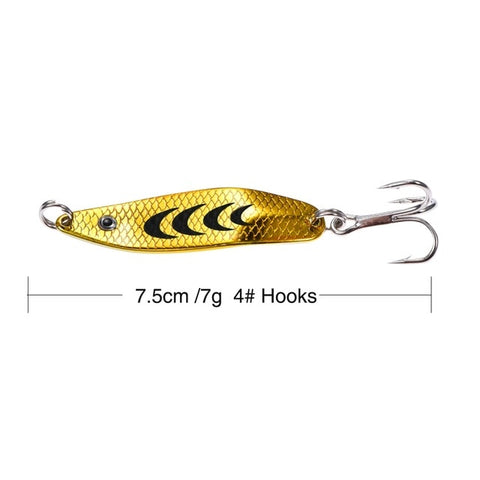 Fulljion Spinner Trout Spoon Fishing Lures Shads Wobblers Jig Lures VIB Hard Baits Sequins for Carp Fishing Tackle Pesca Isca