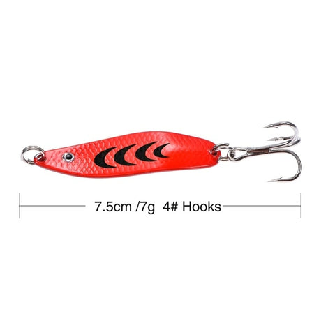 Fulljion Spinner Trout Spoon Fishing Lures Shads Wobblers Jig Lures VIB Hard Baits Sequins for Carp Fishing Tackle Pesca Isca