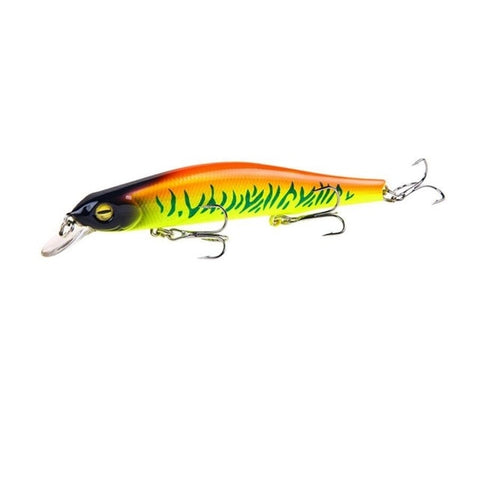 1pcs Fishing Lure Minnow 12.5cm/17.7g Topwater Artificial Bait 3D Eyes Plastic Wobblers Tackle Pesca Far-casting Magnet System