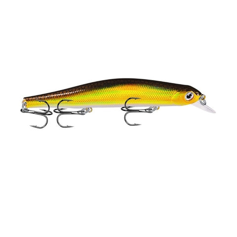 1pcs Fishing Lure Minnow 12.5cm/17.7g Topwater Artificial Bait 3D Eyes Plastic Wobblers Tackle Pesca Far-casting Magnet System