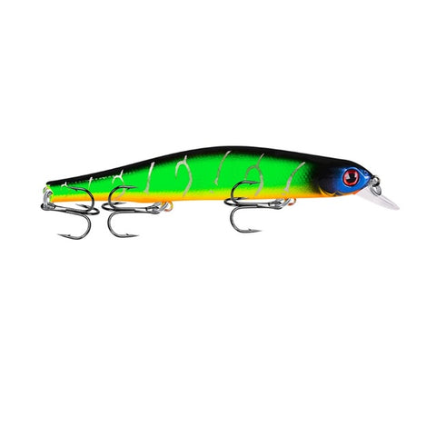 1pcs Fishing Lure Minnow 12.5cm/17.7g Topwater Artificial Bait 3D Eyes Plastic Wobblers Tackle Pesca Far-casting Magnet System