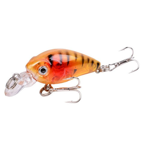 45mm 4.1g Crankbait Fishing Lure Artificial Hard CrankBait Bass Fishing wobbler Japan Topwater Minnow Fish Lures 30mm 1.6g