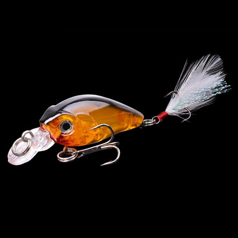 45mm 4.1g Crankbait Fishing Lure Artificial Hard CrankBait Bass Fishing wobbler Japan Topwater Minnow Fish Lures 30mm 1.6g