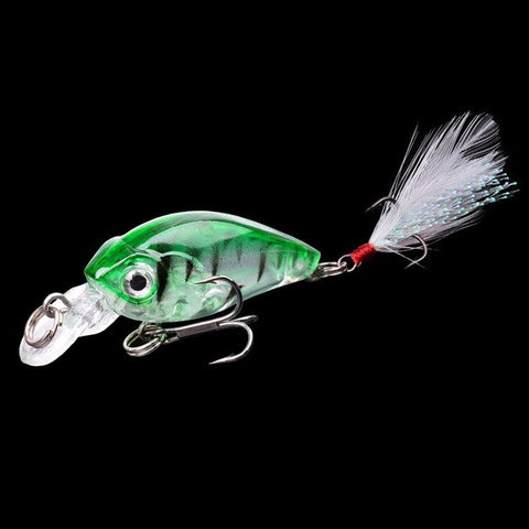 45mm 4.1g Crankbait Fishing Lure Artificial Hard CrankBait Bass Fishing wobbler Japan Topwater Minnow Fish Lures 30mm 1.6g