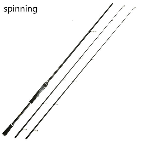 Strong Fishing Rod Double Tip Mh/h For Big Fish High Carbon Spinning Casting Rod Canne A Peche Carbonne Jigging Peche En Mer