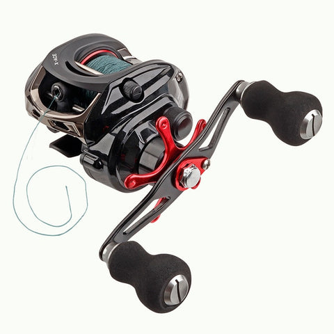 JITAI Baitcasting Carretel De Pesca Equipado PE 4 vertentes linha 8Kg Potência de Freio 14 + 1BBs Qualidade Ultra Leve Rodas Rodas Carpa Isca de pesca