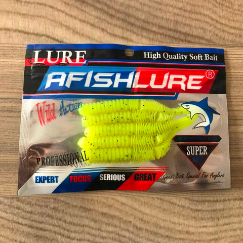 5pcs/lot Soft Lure 100mm 4.5g Plastic Maggot Fishing Bait Esfishing Worms Bass Fishing Lure Artificial Bait Silicone Baits