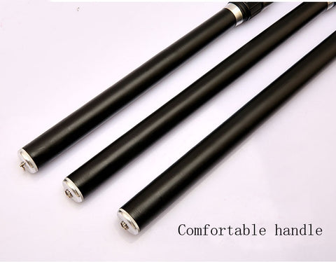 2019 Portable  Rock 2.4m 3.6m 4.5m 5.4m 6.3m 7.2m Carp rod  Telescopic Sea Fishing Rod Spinning rod carbon fiber Ultralight hard