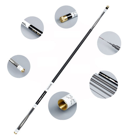 3.6m 4.5m 5.4m 6.3m 7.2m Carp Fishing Rod Carbon Feeder Rods Telescopic Fishing Pole Fishing Tackle A044
