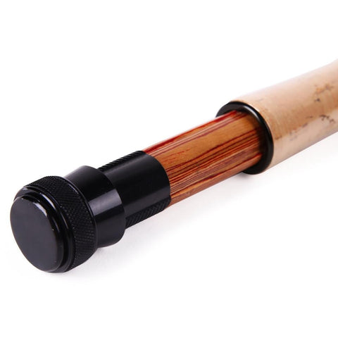 Sougayilang Fly Fishing Rod 9FT 2.7M 4 Section Fly Fishing Rod Line wt 5/6 Soft Cork Handle Fly Rod Lure Fishing Rod Tackle