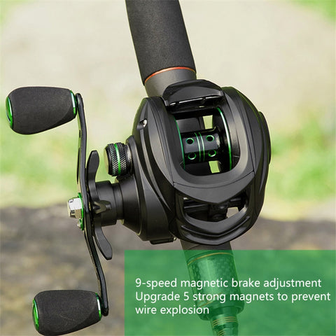 High Quality Fishing Reel 7.2:1 High Speed Gear Ratio Spinning Reel with Left Right Aluminum Spool Handle Fishing Reel