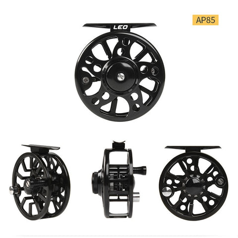 Aluminium Fly Fishing Reel 3/4 5/6 7/8 WT High Quality Left & Right Hand Changed Fishing Wheel CNC Large Arbor Fishing Reel Fly