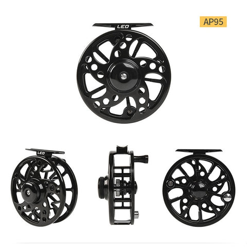 Aluminium Fly Fishing Reel 3/4 5/6 7/8 WT High Quality Left & Right Hand Changed Fishing Wheel CNC Large Arbor Fishing Reel Fly