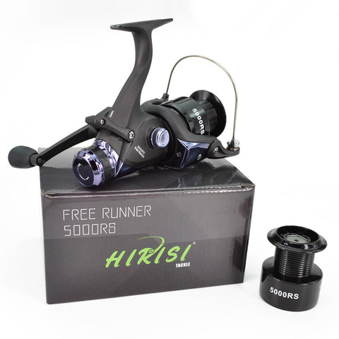 Carp Fishing Reels Bait Runner with Extra Free Spool Spinning Fishing Reel for Carp Coarse Fishing