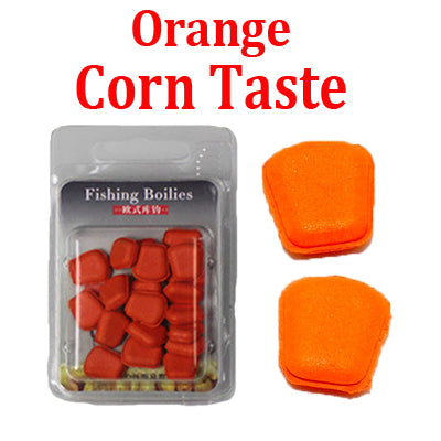 20PCS Carp Fishing Boilies Pop Corn Sweet Smell Yellow Floating Corn Fake Bait Lure Pop Up Boilies Rig Carp Bait Fishing Tackle