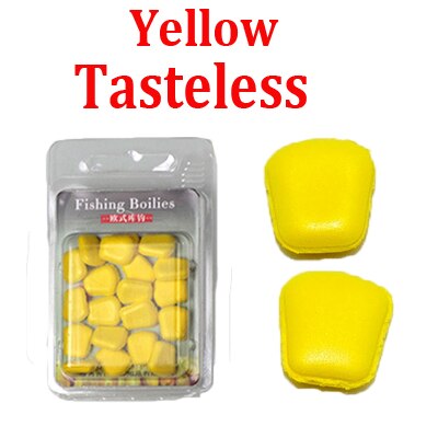 20PCS Carp Fishing Boilies Pop Corn Sweet Smell Yellow Floating Corn Fake Bait Lure Pop Up Boilies Rig Carp Bait Fishing Tackle