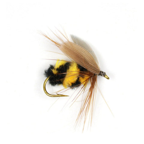 10 Pcs/Set Fishing Artificial Insect Bait Bumble Bee Fly Trout Fishing Lures Bionic Honeybee Bait Fly Fishing Bait Handmade