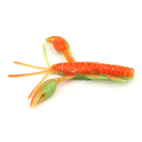 ARDEA Worm Silicone soft lure 10PCS Soft Bait 60mm 1.8g shrimp lure Fishing Lure Artificial bait craws Protein