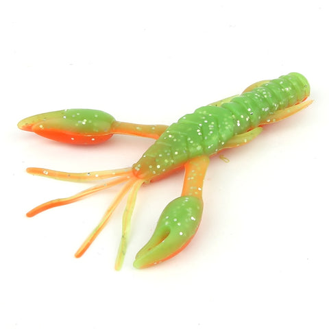 ARDEA Worm Silicone soft lure 10PCS Soft Bait 60mm 1.8g shrimp lure Fishing Lure Artificial bait craws Protein