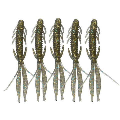 5pcs/lot 7.2cm 1.8g Shrimp smell jig soft Fishing Lure Attractive Fish Crab Fishing Bass Soft Bait iscas pesca para WD-394