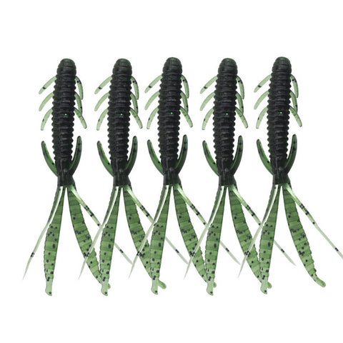 5pcs/lot 7.2cm 1.8g Shrimp smell jig soft Fishing Lure Attractive Fish Crab Fishing Bass Soft Bait iscas pesca para WD-394