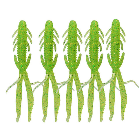 5pcs/lot 7.2cm 1.8g Shrimp smell jig soft Fishing Lure Attractive Fish Crab Fishing Bass Soft Bait iscas pesca para WD-394