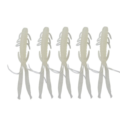 5pcs/lot 7.2cm 1.8g Shrimp smell jig soft Fishing Lure Attractive Fish Crab Fishing Bass Soft Bait iscas pesca para WD-394