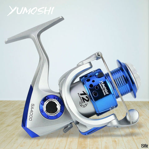 Sfit Fishing Reel All Metal Spool Spinning Reel 8KG Max Drag Stainless Steel Handle Line Spool Saltwater Fishing Accessories