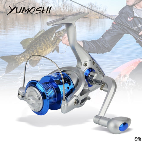 Sfit Fishing Reel All Metal Spool Spinning Reel 8KG Max Drag Stainless Steel Handle Line Spool Saltwater Fishing Accessories