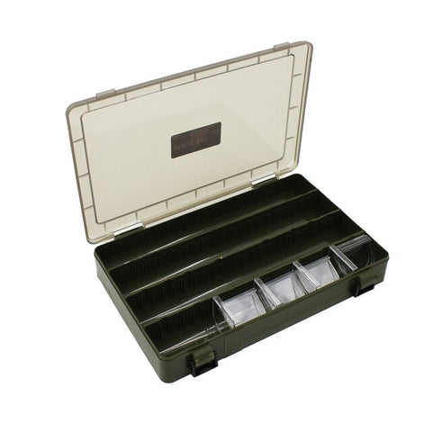 2 Size Fishing lure box Single Layer DIY Fishing Tackle Box Large Capacity Fishing Lure Storage Box Case B284