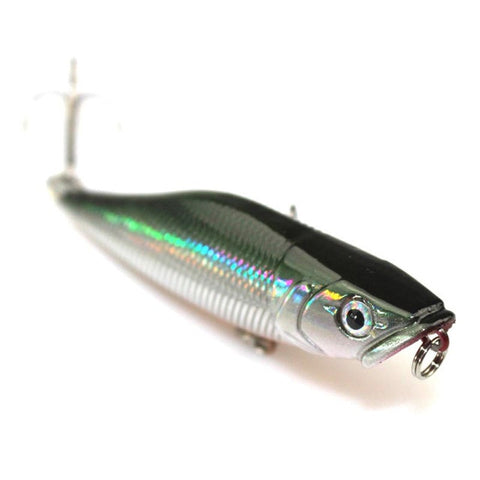 Walk Fishing 1Pcs 7cm 7.2g Popper Fishing Lures 3D Eyes Bait Crankbait Wobblers Isca Poper Pesca Japan fishing tackle