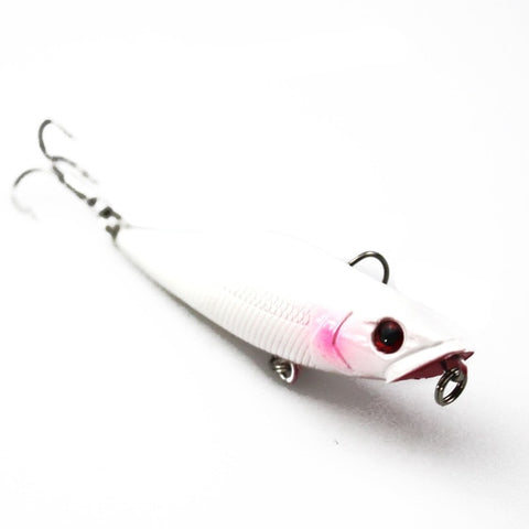 Walk Fishing 1Pcs 7cm 7.2g Popper Fishing Lures 3D Eyes Bait Crankbait Wobblers Isca Poper Pesca Japan fishing tackle