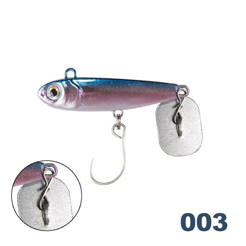 hunthouse LW807 lead jigging lure hard lure power tail spoon skining bait tackle artificial 10g 37mm fo fishing lure pike trout