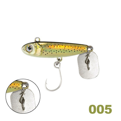 hunthouse LW807 lead jigging lure hard lure power tail spoon skining bait tackle artificial 10g 37mm fo fishing lure pike trout