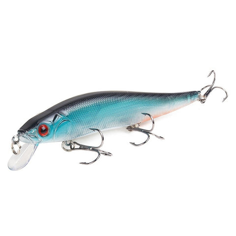 1 PCS/Lot 14 cm/ 23 g Minnow Fishing Lures Wobbler Hard Baits Crankbaits ABS Artificial Lure For Bass Pike Fishing Tackle