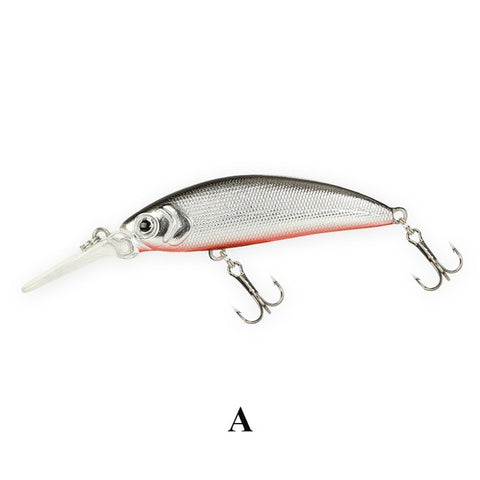 Mises 5cm 5g Eleven Colors Small Size Long Shot Diving Bionic Minnow Lure Artificial Hard Bait Professional Weever Fishing Lure