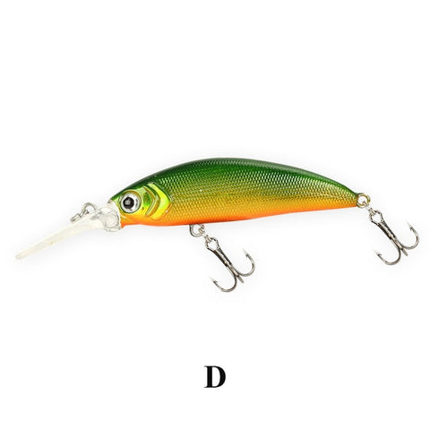 Mises 5cm 5g Eleven Colors Small Size Long Shot Diving Bionic Minnow Lure Artificial Hard Bait Professional Weever Fishing Lure